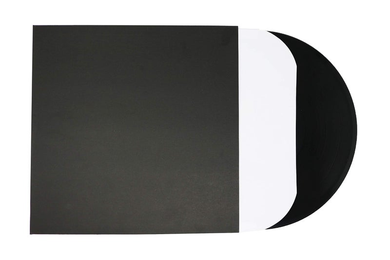 BIG FUDGE Pro Blank Album Jackets - 12 Inch x Black - 20 Vinyl Record Covers (400gsm) - Album Cover for Records with Inner Sleeves and Outer Sleeves - Image 5